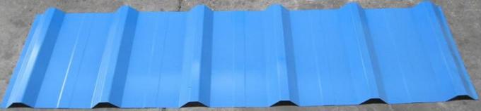 Atap logam Panel Atap Lembar Roll Forming Machine dengan 6m Auto Stacker TW30-200-1000